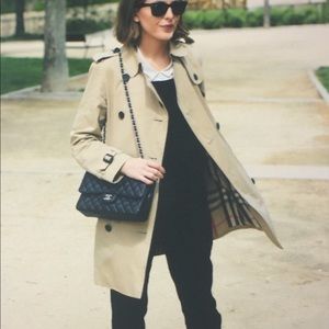 🆕 Burberry London Nova Check Trench coat ☃️